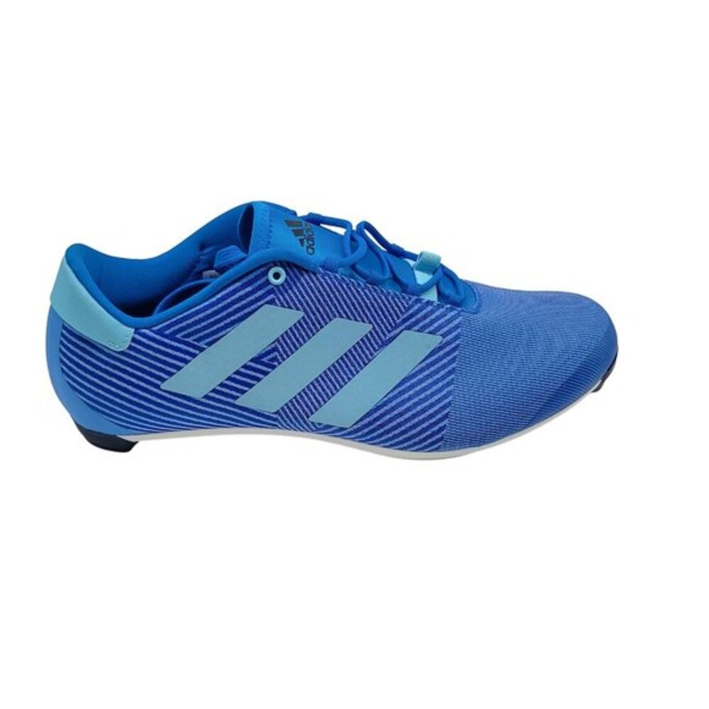 Adidas The Road Cycling Shoes Men Size 8.5 Blue Rush Bike Cleat GY6829‎ NWT